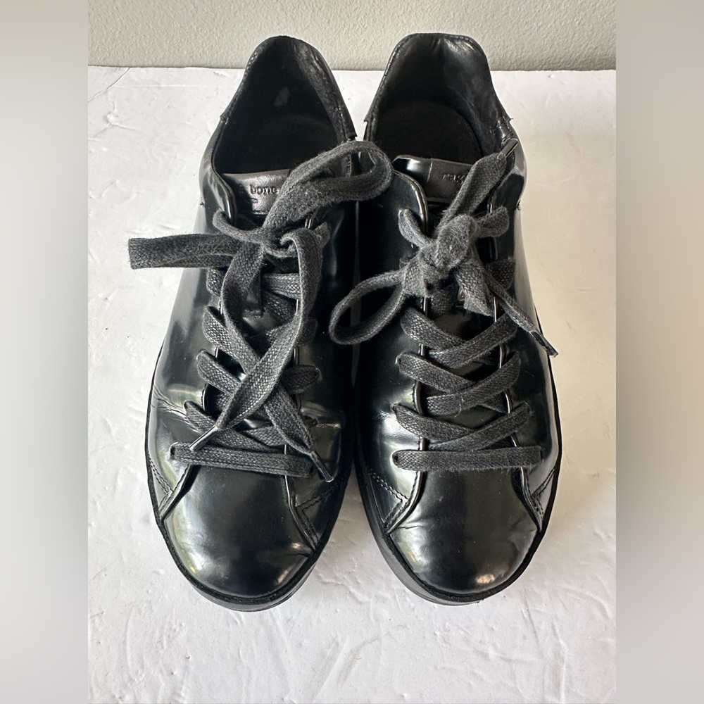 Rag & Bone Leather Sneakers SIZE 6.5 - Picture 9 of 11